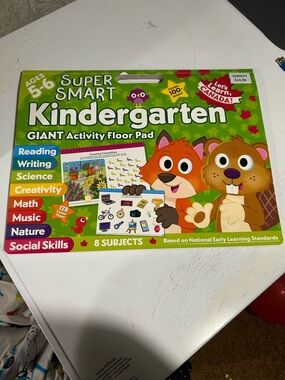 FREE! Kindergarten Giant Activity Floor Pad - Green